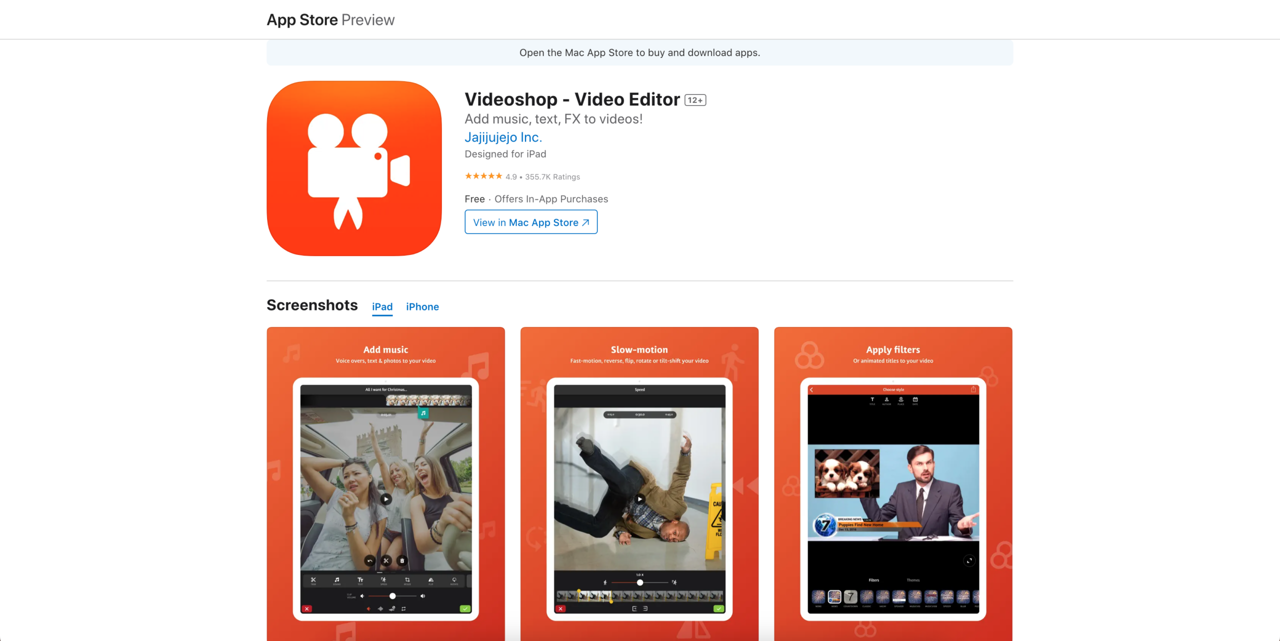 Videoshop - Video Editor 