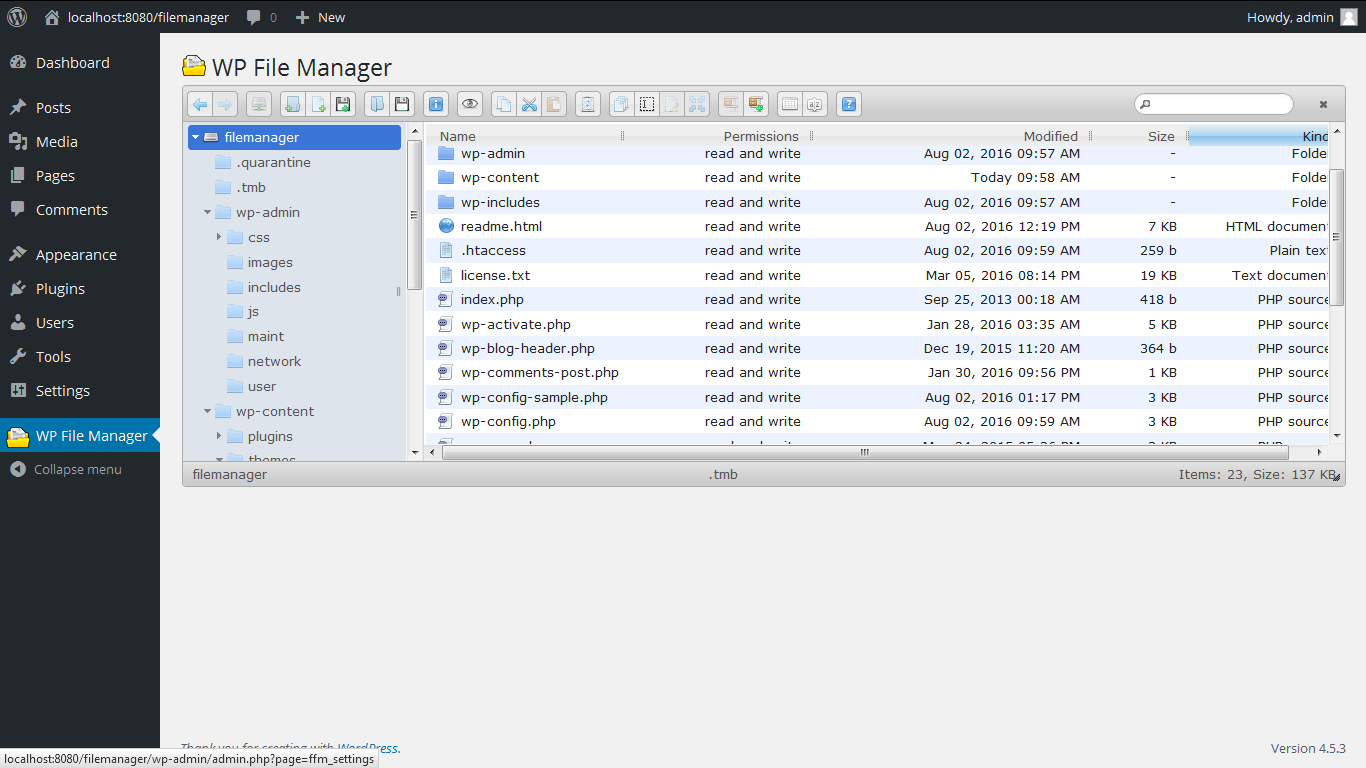 File Manager screenshot 1