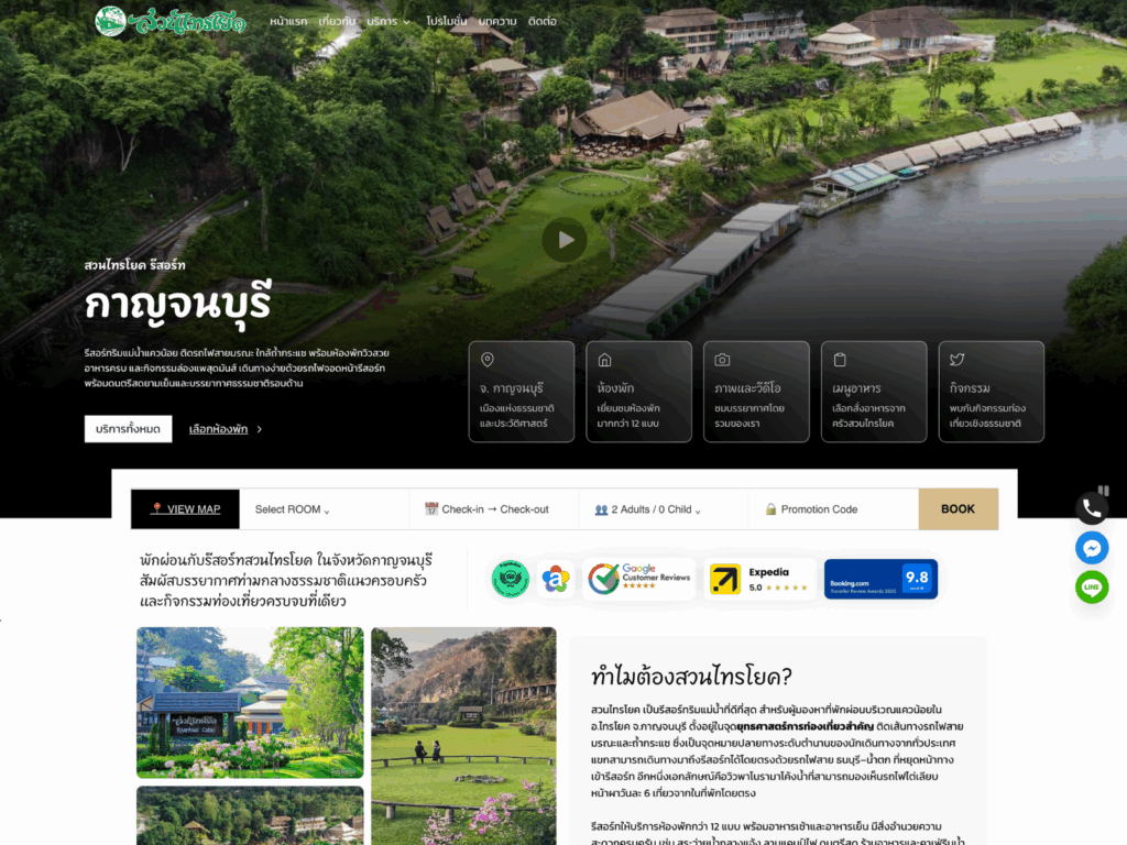สวนไทรโยค