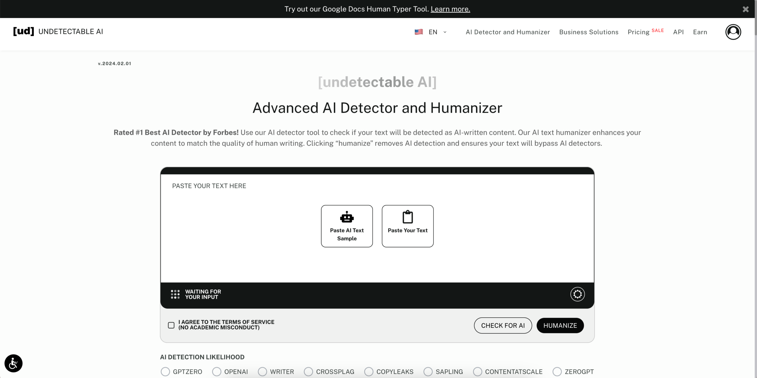 Undetectable AI