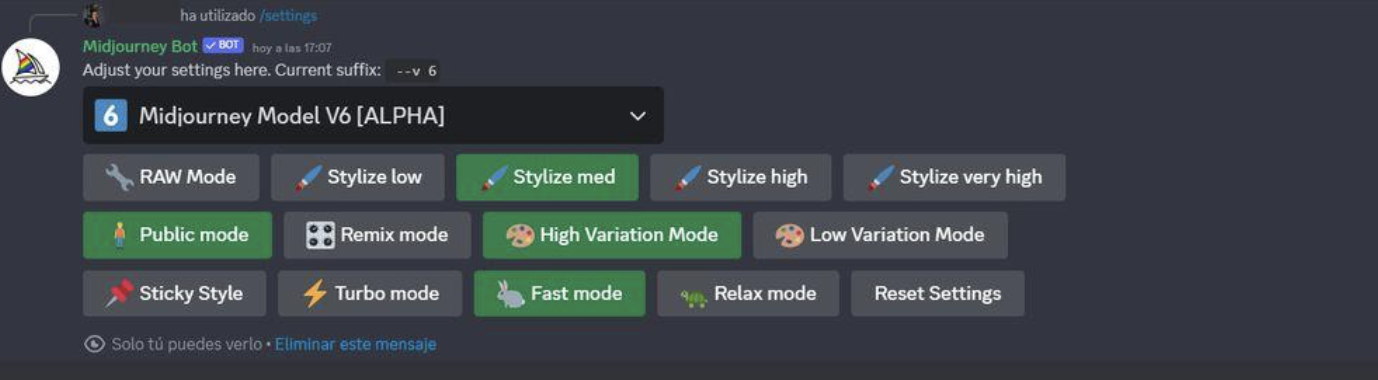 Midjourney ฟีเจอร์