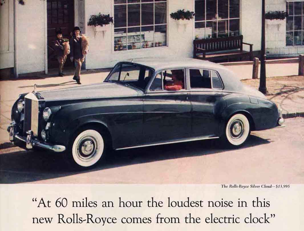 Rolls Royce electric clock