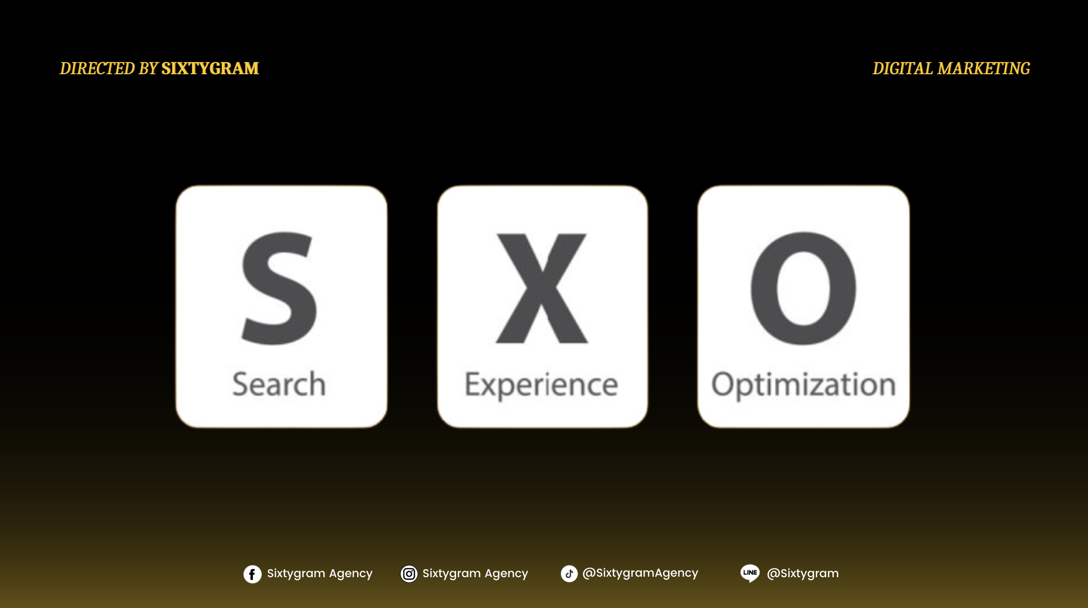 การวัดผลและปรับปรุงประสิทธิภาพ SXO