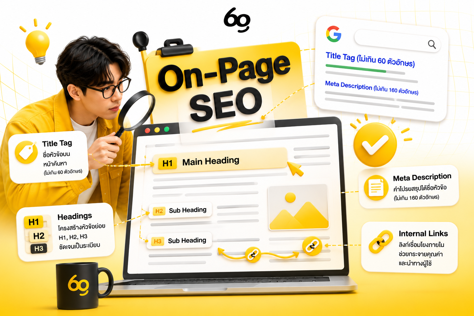 3. On-Page SEO ตรวจความถูกต้องบนหน้าเพจ